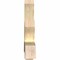 Ekena Millwork Alberta Rough Sawn Timber Gable Bracket, Douglas Fir, 84"W x 35"H x 6"D x 6"F, 10/12 Pitch GBW084X35X0606ALB00RDF - alternate 4